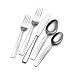 Pfaltzgraff Satin Danford 87-Piece Flatware Set, Service for 16