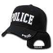 Delux Military Law Enforcement Cap Hat- Police, Black (Comes In 2 Different Colors)