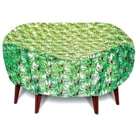 Two Dogs Designs, 84 Round Table Cover, Flamingos from Dog Accessories