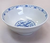 美濃焼　ラーメン丼高台　青磁花鳳凰（大）