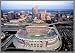 Cleveland Browns - Browns Stadium Aerial - Lg - Wood Mounted Poster Print