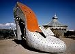 Silver Slipper Outdoor Art, Las Vegas Neon Boneyard Photograph - Beautiful 16x20-inch Photographic Print by Carol M. Highsmith