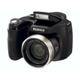 Fujifilm FinePix S5800 Digital Camera - Black (8.0MP, 10x Optical Zoom) 2.5 inch LCD