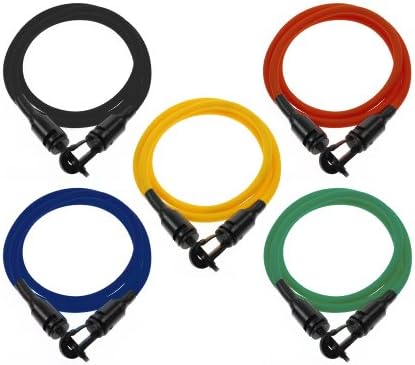 Exercise variable Resistance band 3-level Latex tubes - set