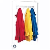 Adjustable Overdoor Hook Rack by Lynk Inc.