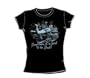 The Sat Eve Post - Good Bad - Jrs Black S/S T-Shirt For Women
