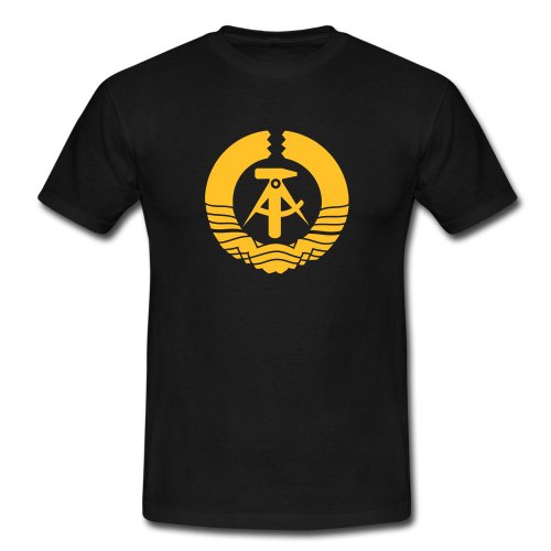 Spreadshirt, DDR Wappen, Männer T-Shirt klassisch
