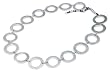 Handcrafted Circle Aluminum FAIR TRADE Fashion Necklace, 18"