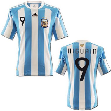 Argentinien Higuain Trikot Home 2010, Größe: M