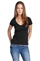 edc by ESPRIT Damen T-Shirt Regular Fit, 032CC1K025