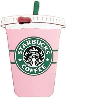 iPhone 5 Case,iPhone 5 Silicone Case,iPhone 5 Skin,Tribe-Tiger Pink Starbucks Coffee Cup Silicone Back Cover Case for Apple iPhone 5(Pink Cup)