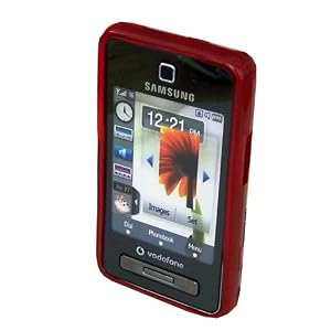 mobile:instyle Silikon Case Tasche rot f�r Samsung SGH F480