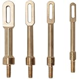Tipton Solid Brass Slotted Tip Gun Jag for Rifle/Handgun (Set of 4)