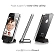 Elago S4 Stand(aluminum) Black for iPhone4 (Angle support for FaceTime)