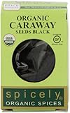 Spicely Organic Caraway Seeds, Nigella - Compact