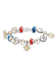 NFL Tennessee Titans Charm Bracelet: Go Titans! #1 Fan by The Bradford Exchange