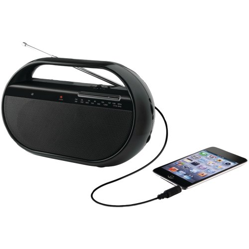 GPX R600B AM/FM PORTABLE CLOCK RADIO