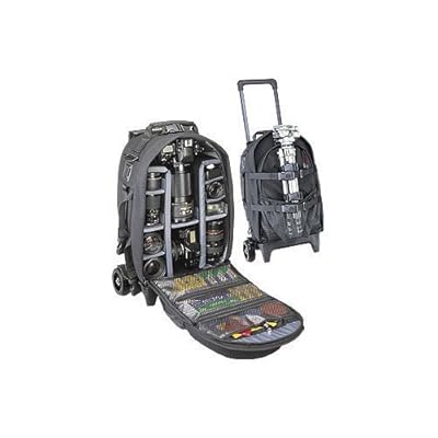 Tamrac 697 Big Wheels Rolling Backpack LP7 (Black)