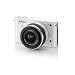 Nikon 1 J1 10.1 MP HD Digital Camera System with 10-30mm VR 1 NIKKOR Lens (White)