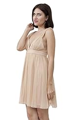 Sheer Mesh Nylon/Polyester Babydoll  Dress