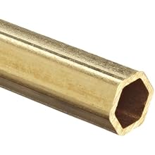 Brass C260 Hexagonal Tubing, ASTM 135