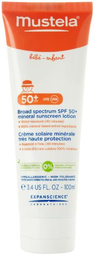Mustela Sun Range Mineral Sunscreen Lotion - SPF 50+ - 3.4 oz