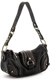 Small Black Leather Marc ''Burbank'' Hobo