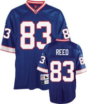 Andre Reed Bills Blue Reebok Premier Jersey