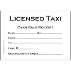 Xxion Print - Licensed Taxi Fare Receipt Pads - Pack of 4 x 100 Sheet Pads (400 Receipts) - In Stock - Free Fast Delivery