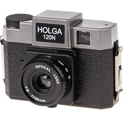 Holga 120N silber + schwarz