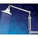Sprite Industries ShowerUp Filtered Double Extension with Pan Shower Head Satin Nickel