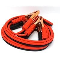 200 amp 10 gauge No Tangle Battery Booster cables 12 feet with FREE travel case Jumper Cables Extra long 12ft