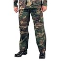 Authentic Military Camouflage Pants BDU style Paratrooper Fatigues 100% Cotton Rip-Stop
