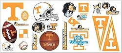 University of Tennessee Stickers Peel/stick Appliques