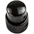 Estone Black Dual Concentric Dome Knob Volume Tone Blend Control Bass Guitar 2 IN 1 Parts