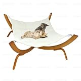 Liegehocker *Merlin*, 100 x 100 x 50 cm, braun, für große Katzen