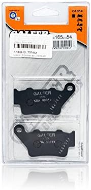 Galfer KTM 660 SMC Supermotard 1999 G1054 Semi-Metallic Rear Brake Pads