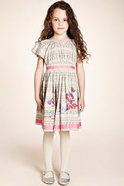 Autograph Pure Cotton Embroidered Cross Stitch Dress