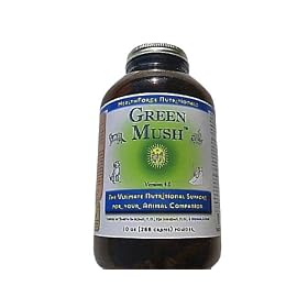 Green Mush Vitamin, Mineral, Enzyme and Probiotic Pet Food Supplement - 10 Ozs.