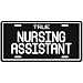 New " True Nursing Assistant " License Plate Occupations
