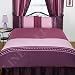 Kitchen & Housewares : Rochester Duvet Cover Set - King (Purple)