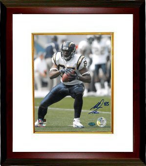Antonio Gates signed San Diego Chargers 8X10 Photo Custom Framed- Gates Hologram