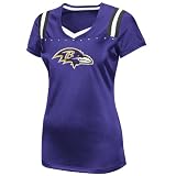 41eTm0QWTuL. SL160  NFL Baltimore Ravens Draft Me III Short Sleeve V Neck Synthetic Tee