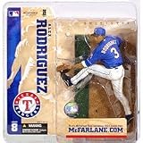MLB Series 8 Figure: Alex Rodriguez with Blue Rangers Jersey (Home)