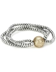 Kenneth Cole New York "Holiday Boxed" Glitter 3-Row Stretch Cherry Bead Bracelet