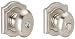 Baldwin 5241.150.ENTR Bethpage Knob Keyed Entry Set, Satin Nickel