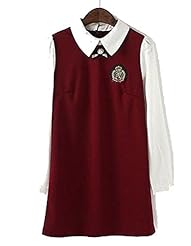 Knee Length Linen/Knit  Dress