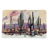 Comfort Floor Mat Desert Sunset Southwestern Cactus Home Decor ANTI-FATIGUE ergonomic rug
