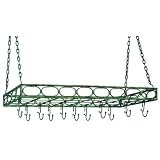 Old Dutch Verdigris Rectangular Gridded Pot Rack