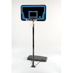 Lifetime Streamline 1268 Portable Basketball Hoop with 44 Inch Impact Backboard